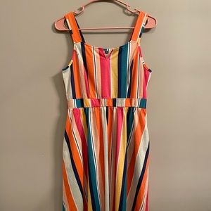 💖🍬 FIVE FOR $25/Cute, multicolor striped dress